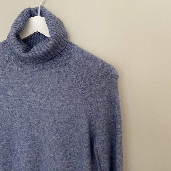 J. CREW Turtleneck Sweater Supersoft Yarn AF023 NWT Blue Size XXS - Picture 3 of 11
